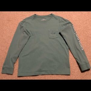‼️SOLD ‼️Boys Vineyard Vines long sleeve pocket tee shirt